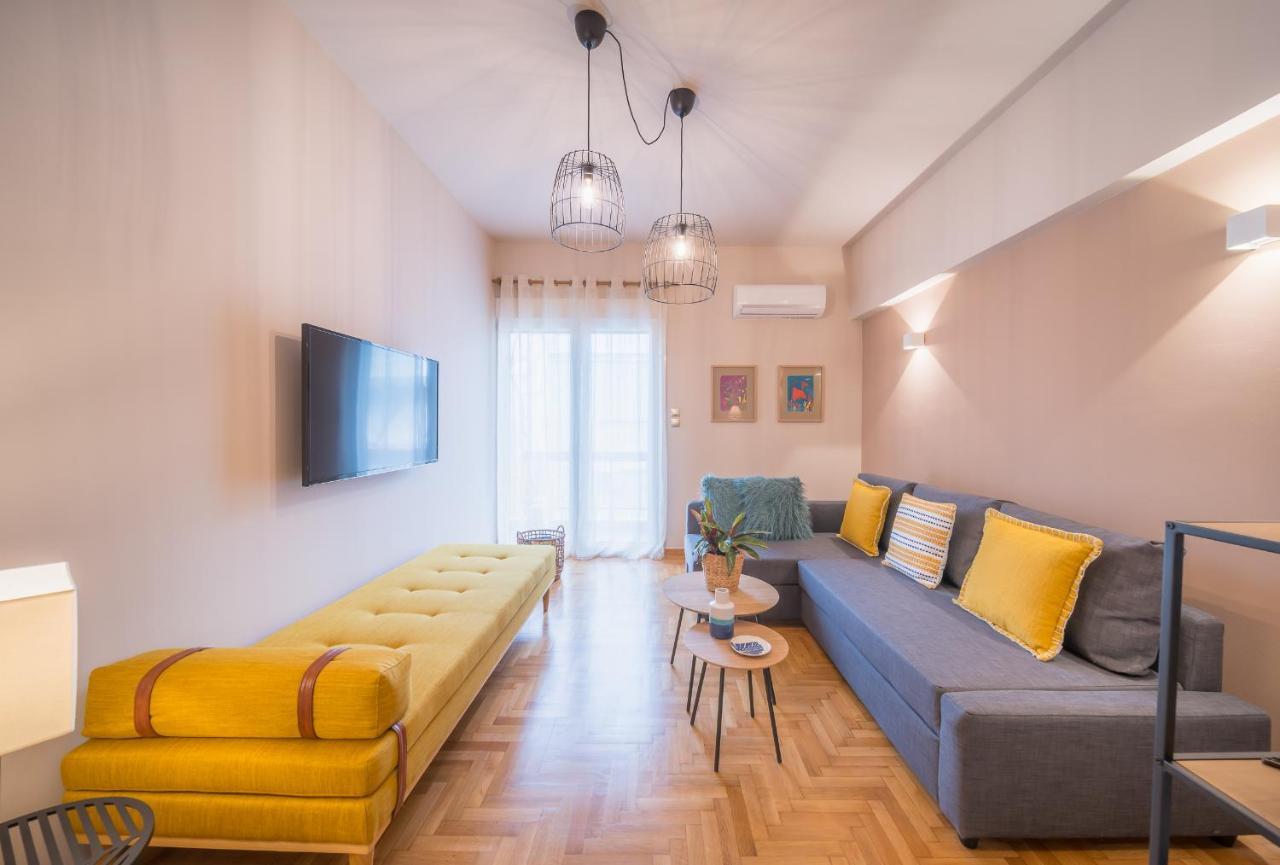 Brand New Aprtm Touching Acropolis Appartement Athene Buitenkant foto